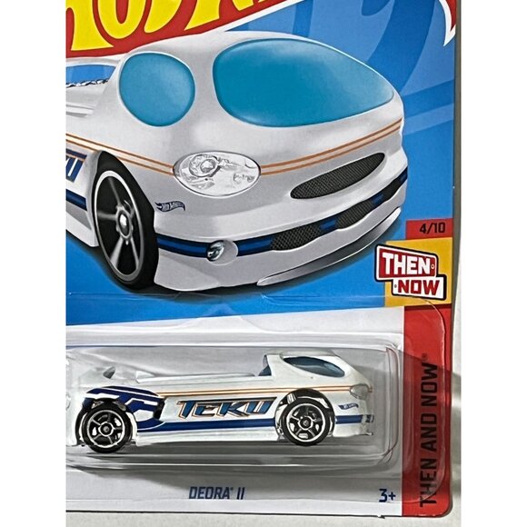 Hot Wheels Deora II Teku White Blue 2023 Then and Now Diecast Car - Picture 6 of 10